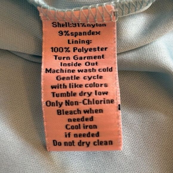 Juicy Couture Lace Shift Dress Blue Lined Womens Size Medium - Picture 9 of 11